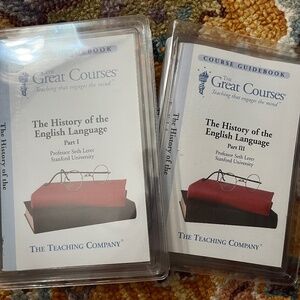 Great Courses DVDs - History of the English Language
